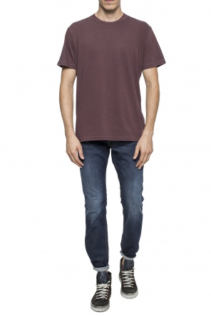 T-shirt with a raw finish, zdjęcie 2 T-shirt with a raw finish od Diesel